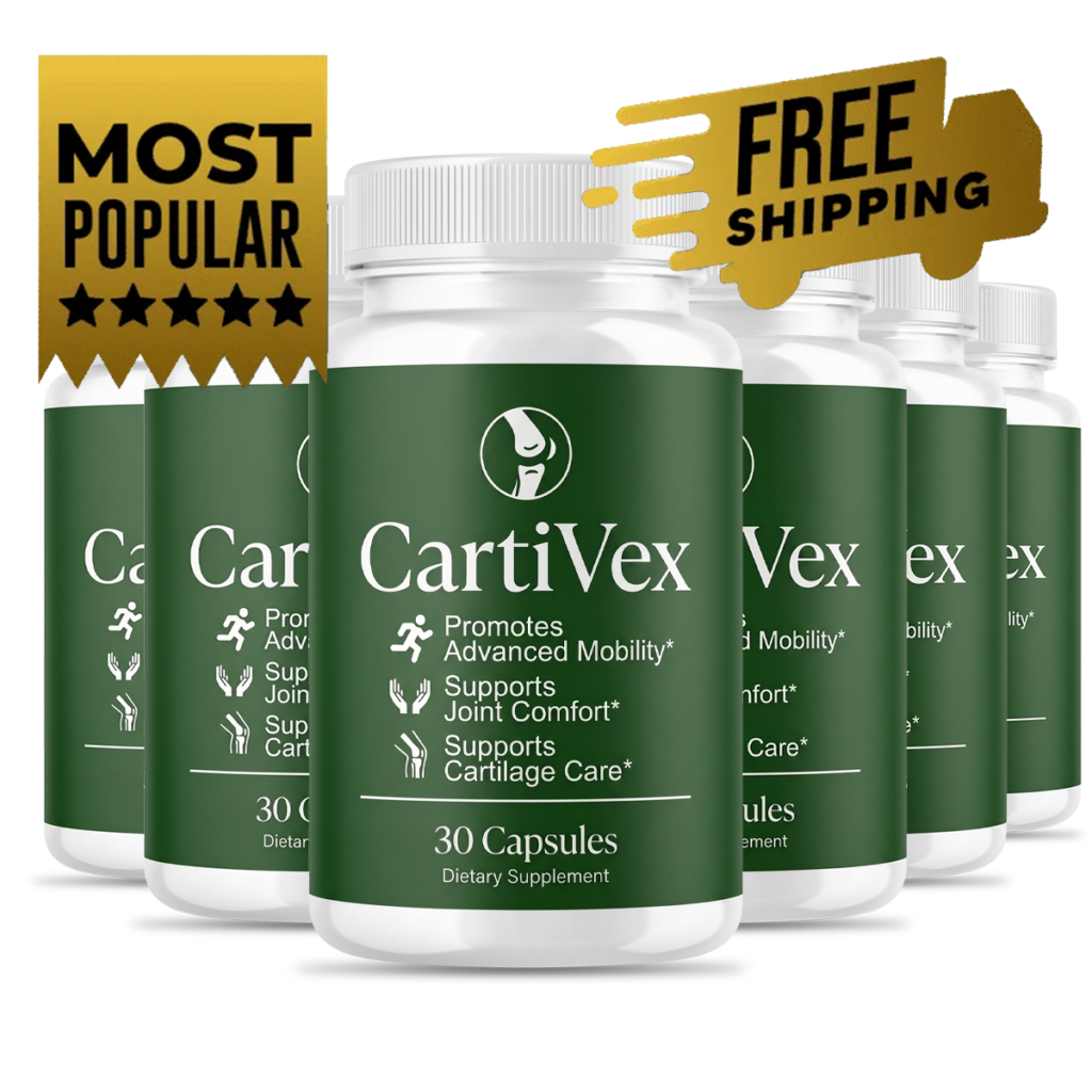 CartiVex supplement six-bottle package