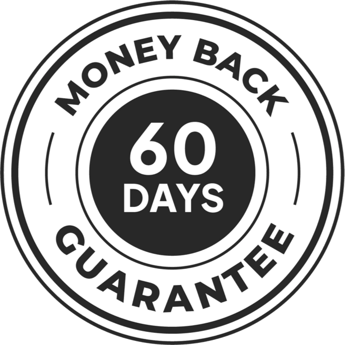 CartiVex 60-day money-back guarantee badge